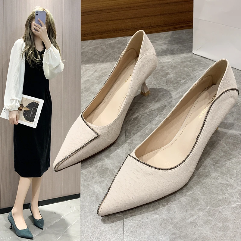 Women Fashion Sweet Grey Comfortable High Heel Pumps Lady Casual Black Office Shoes Party Pumps 2022 Fine with comfort sandal
Women Fashion Sweet Grey Comfortable High Heel Pumps Lady Casual Black Office Shoes Party Pumps 2022 Fine with comfort sandal