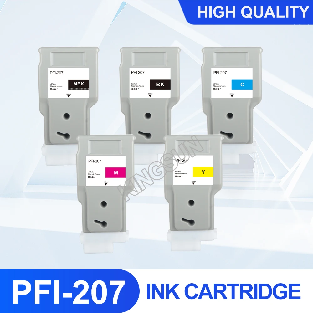 PFI-207 PFI207 пустой перезаправляемый картридж с чипом для принтеров Canon iPF680 iPF685 iPF780 iPF785 5 цветов/набор 300 мл
PFI-207 PFI207 пустой перезаправляемый картридж с чипом для принтеров Canon iPF680 iPF685 iPF780 iPF785 5 цветов/набор 300 мл