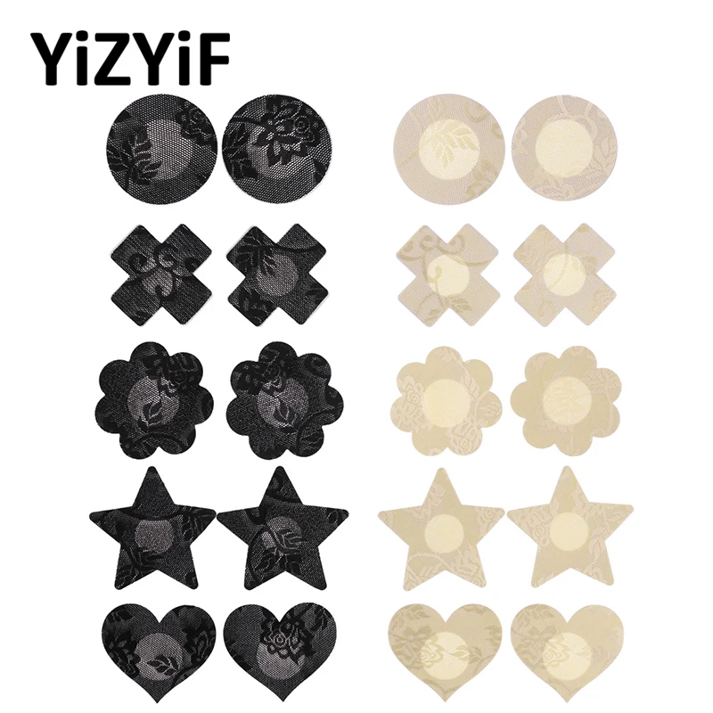 10 Pairs Nipple Cover Women Lace Disposable Petals Pasties Nipple stickers Self-Adhesive Breast Nipple Cover Stickers Invisible
10 Pairs Nipple Cover Women Lace Disposable Petals Pasties Nipple stickers Self-Adhesive Breast Nipple Cover Stickers Invisible