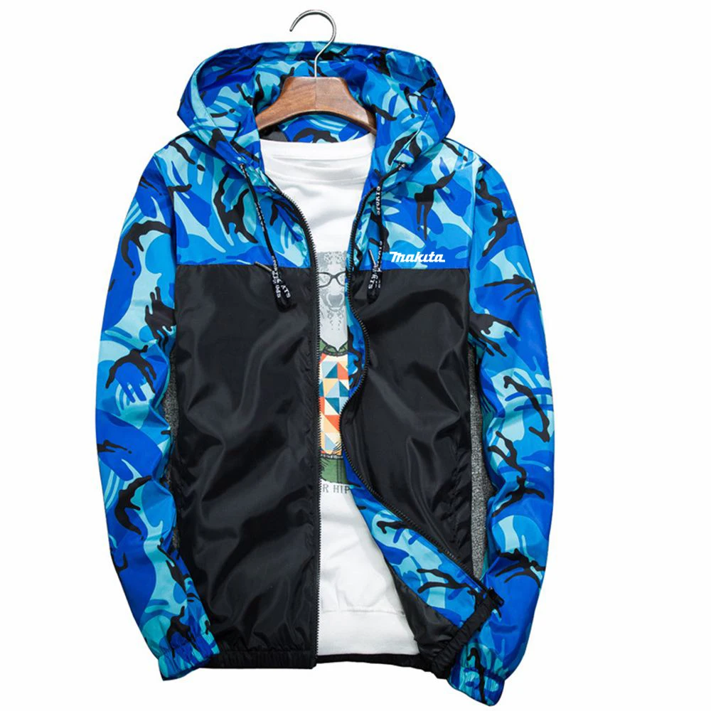 Hot ! Men's 2021 Makita Logo Casual Camouflage Hoodie Slim Handsome Comfortable Sport Clothing Harajuku Coats Jackets
Hot ! Men's 2021 Makita Logo Casual Camouflage Hoodie Slim Handsome Comfortable Sport Clothing Harajuku Coats Jackets