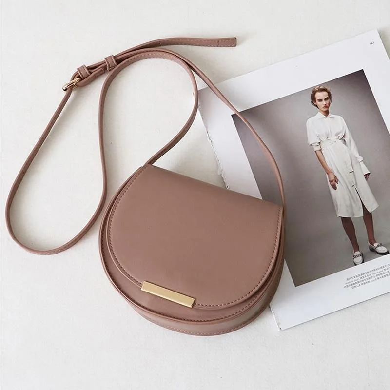 Сумка-слинг Женская, из искусственной кожи, в корейском ретро-стиле 
Сумка-слинг Женская, из искусственной кожи, в корейском ретро-стиле