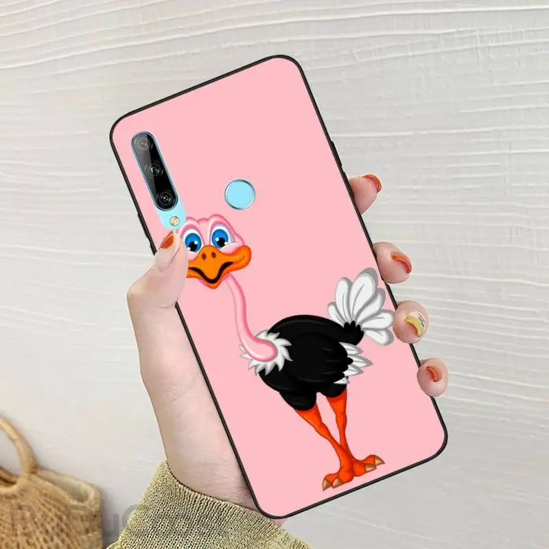 Funny ostrich cartoon Black Cell Phone Case For Huawei Enjoy 7S 8 9E 7 8 9 10plus NOVA 6-5G 7 Pro se 
Funny ostrich cartoon Black Cell Phone Case For Huawei Enjoy 7S 8 9E 7 8 9 10plus NOVA 6-5G 7 Pro se