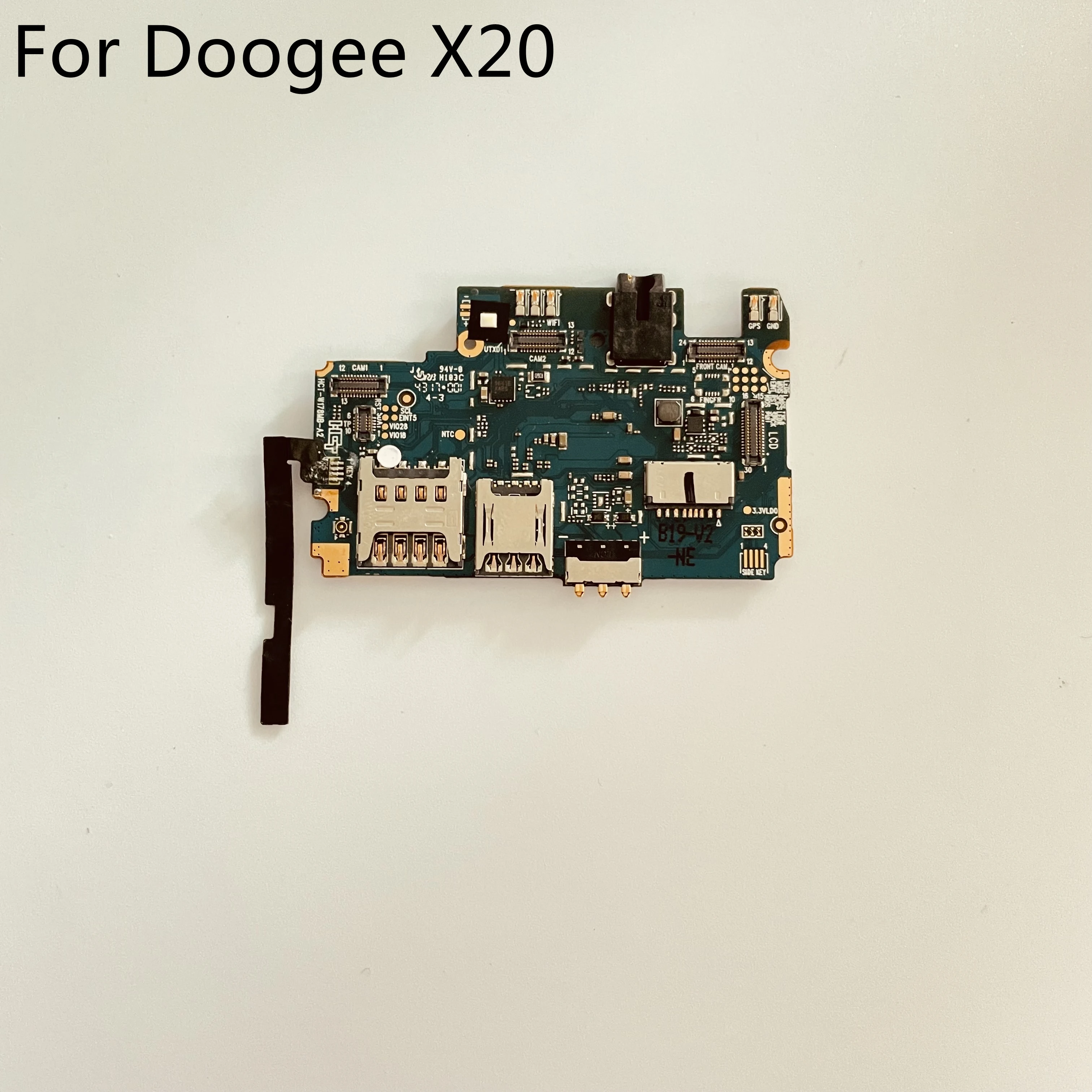 Материнская плата Doogee X20 б/у 2 Гб ОЗУ + 16 ПЗУ материнская Для MT6580 четырехъядерный