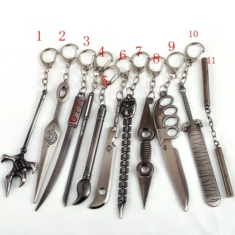 Anime Sword Keychain Sasuke Uchiha Kunai Weapon Pendant Key Chains Keyring Figure For Men Women Toy Jewelry Car Acessories
Anime Sword Keychain Sasuke Uchiha Kunai Weapon Pendant Key Chains Keyring Figure For Men Women Toy Jewelry Car Acessories