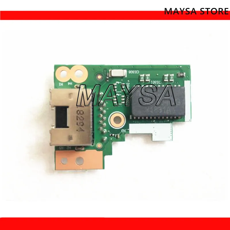 Original RJ45 Ethernet Network Interface Board for Lenovo Thinkpad T490 P43S Laptop NS-B903 02HK993
Original RJ45 Ethernet Network Interface Board for Lenovo Thinkpad T490 P43S Laptop NS-B903 02HK993