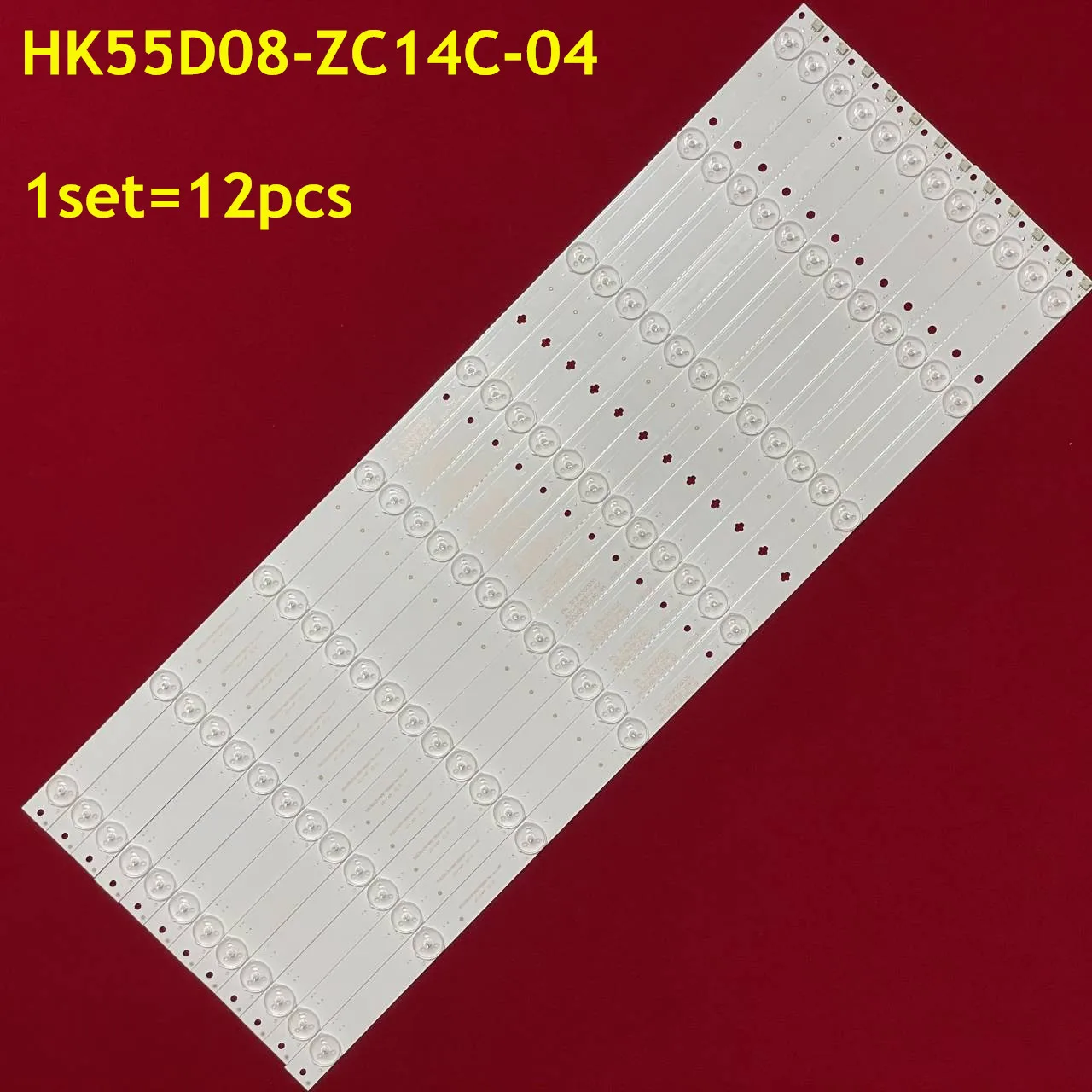 12PCSLED Backlight HK55D08-ZC14C-04 for WD55UH4530 Sceptre U550CV-UMC8A1IV58AA.6501L566000020 2301055F700170 JS-RD81366AN-7001
12PCSLED Backlight HK55D08-ZC14C-04 for WD55UH4530 Sceptre U550CV-UMC8A1IV58AA.6501L566000020 2301055F700170 JS-RD81366AN-7001