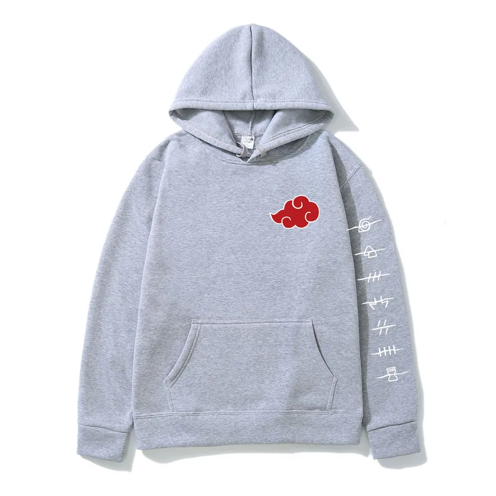 Новинка 2022 толстовка с капюшоном рисунком аниме японская кофта Uzumaki Akatsuki Sakura Kakashi