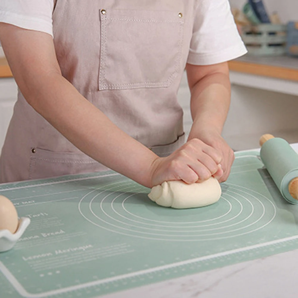 Non-stick Silicone Kneading Mat Flour Mat Silicone Cake Dough Pastry Fondant Rolling Cutting Mat Baking Mat Kitchen Baking Tools
Non-stick Silicone Kneading Mat Flour Mat Silicone Cake Dough Pastry Fondant Rolling Cutting Mat Baking Mat Kitchen Baking Tools