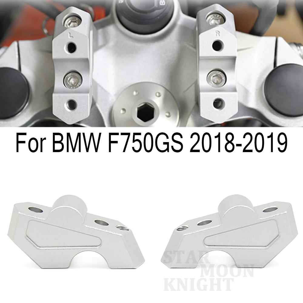 Moto F750GS F750 GS 2018 2019 Handlebar Risers Clamp Height Up Also Backward Extend Adapters Motorcycle for BMW F750GS Parts
Moto F750GS F750 GS 2018 2019 Handlebar Risers Clamp Height Up Also Backward Extend Adapters Motorcycle for BMW F750GS Parts