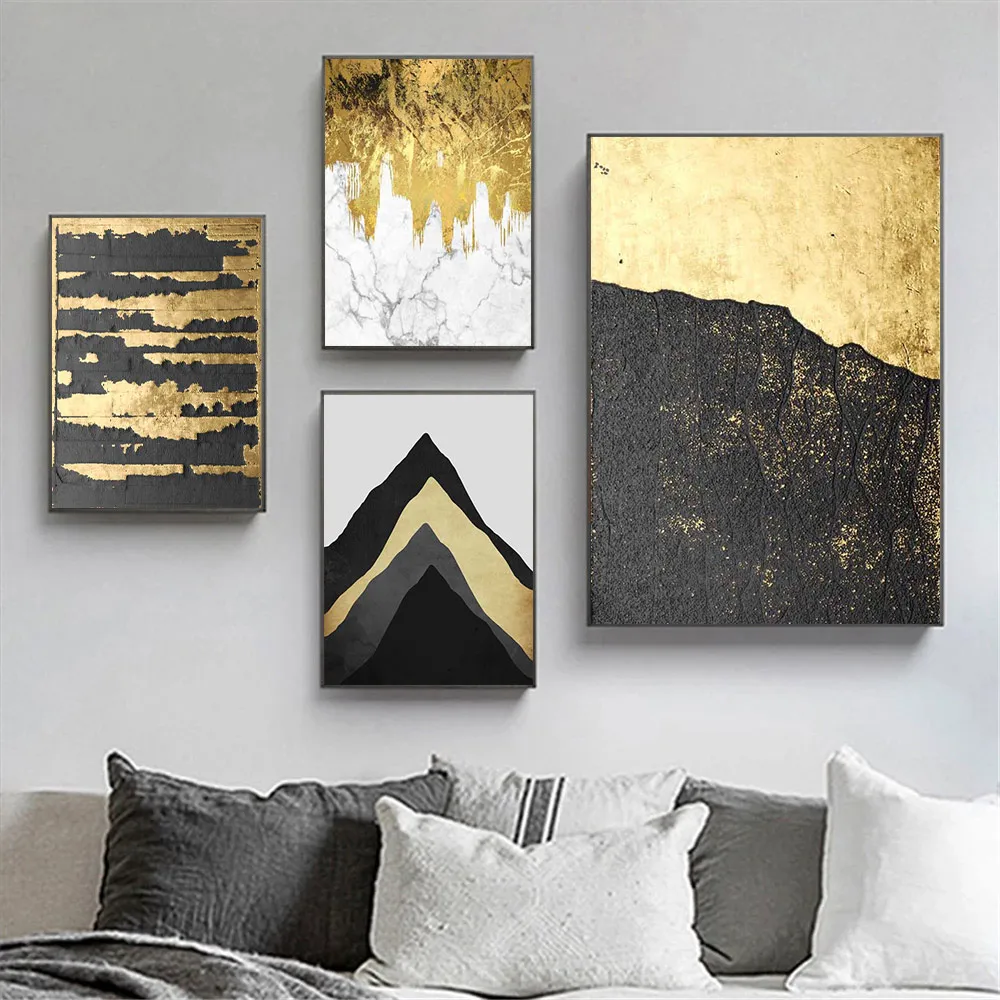 Abstract Golden Posters And Prints Luxury Gold Wall Art Painting Marble Canvas Poster Modern Minimalist Wall Pictures Home Decor
Abstract Golden Posters And Prints Luxury Gold Wall Art Painting Marble Canvas Poster Modern Minimalist Wall Pictures Home Decor