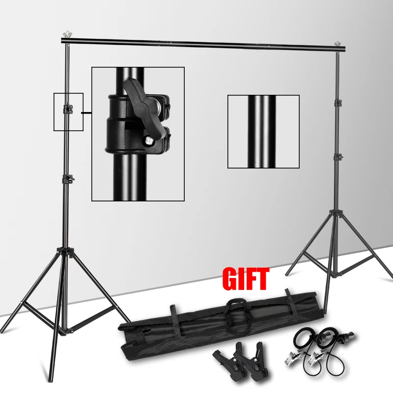SH Photography Background Stand Photo Studio Green Screen Backdrops Chromakey Support System Frame Chroma Video with Carry Bag
SH Photography Background Stand Photo Studio Green Screen Backdrops Chromakey Support System Frame Chroma Video with Carry Bag