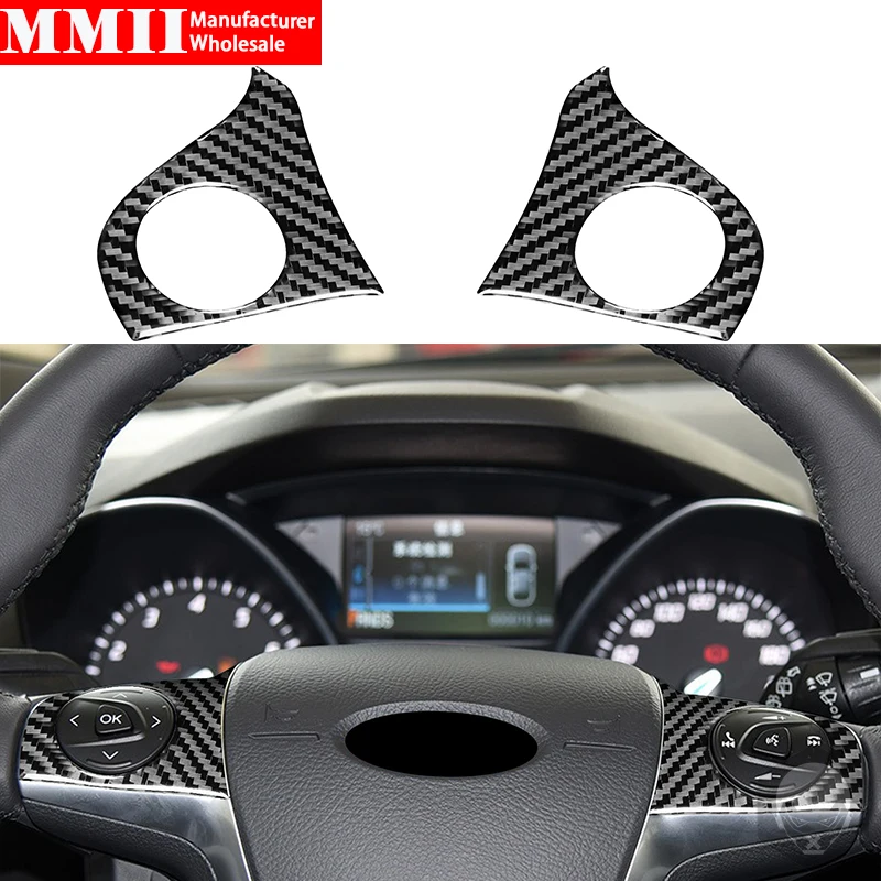 For Ford Escape Kuga 2013 2014 2015 2016 Real Carbon Fiber Car Interior Accessories Steering Wheel Button Frame Panel Stickers
For Ford Escape Kuga 2013 2014 2015 2016 Real Carbon Fiber Car Interior Accessories Steering Wheel Button Frame Panel Stickers