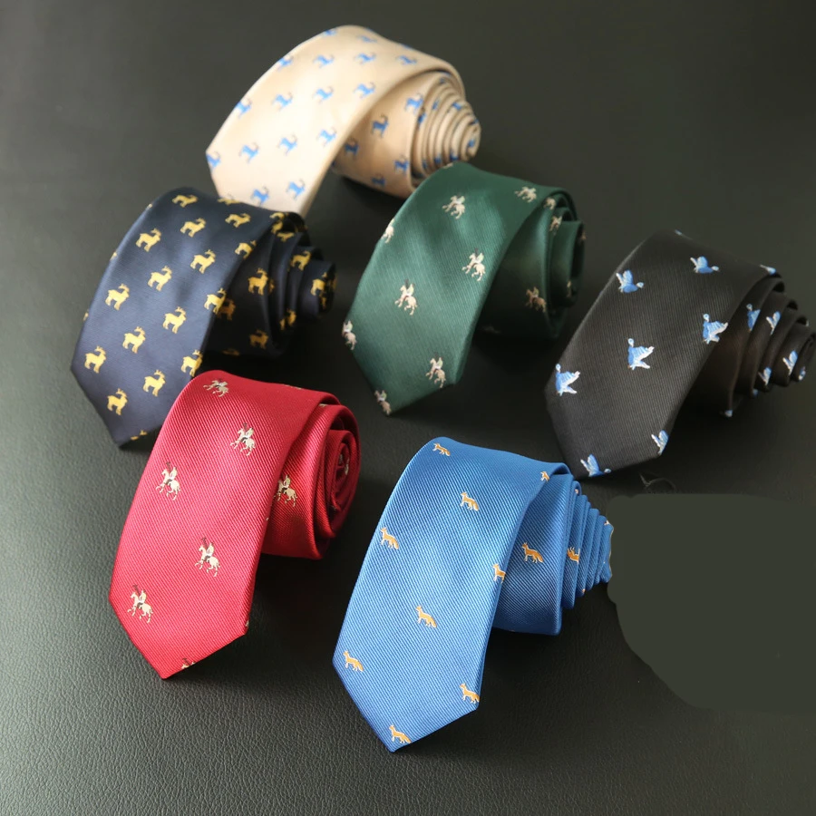 Linbaiway 6cm Men's Tie Animals Dog Jacquard Woven cravatta Ties for Man bridegroom Business Necktie Shirt corbatas Custom LOGO
Linbaiway 6cm Men's Tie Animals Dog Jacquard Woven cravatta Ties for Man bridegroom Business Necktie Shirt corbatas Custom LOGO