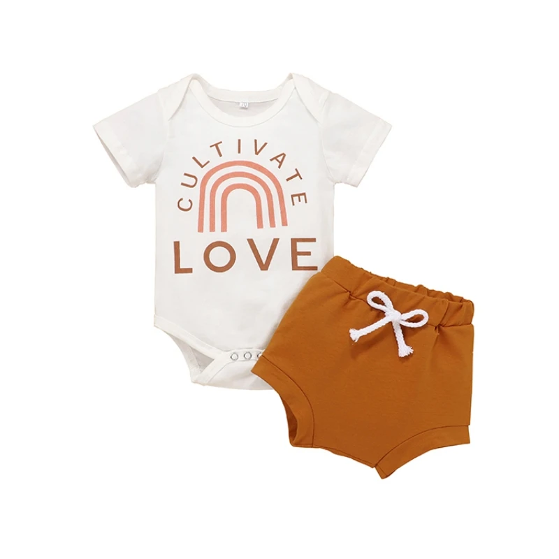 Summer Newborn Infant Baby Girls Clothes Baby Clothes Cute Short Sleeve Romper Shorts Set Infant Outfits
Summer Newborn Infant Baby Girls Clothes Baby Clothes Cute Short Sleeve Romper Shorts Set Infant Outfits