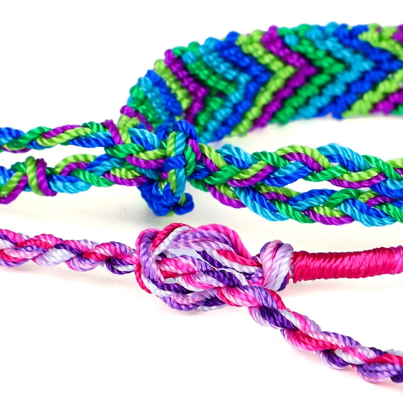 5pcs/set Boho Jewelry String Bracelets Cute Braided Bracelet Pack Beaded Friendship Teen Girl Stuff for Sleepove 2570 | Украшения и