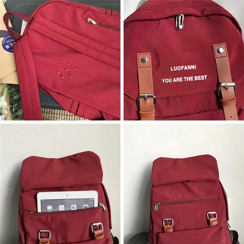 Fashion Backpack Waterproof Women Backpack Nylon Shoulder Bag New Trend Female Bagpack Large School Backpack Teenager Student
Fashion Backpack Waterproof Women Backpack Nylon Shoulder Bag New Trend Female Bagpack Large School Backpack Teenager Student