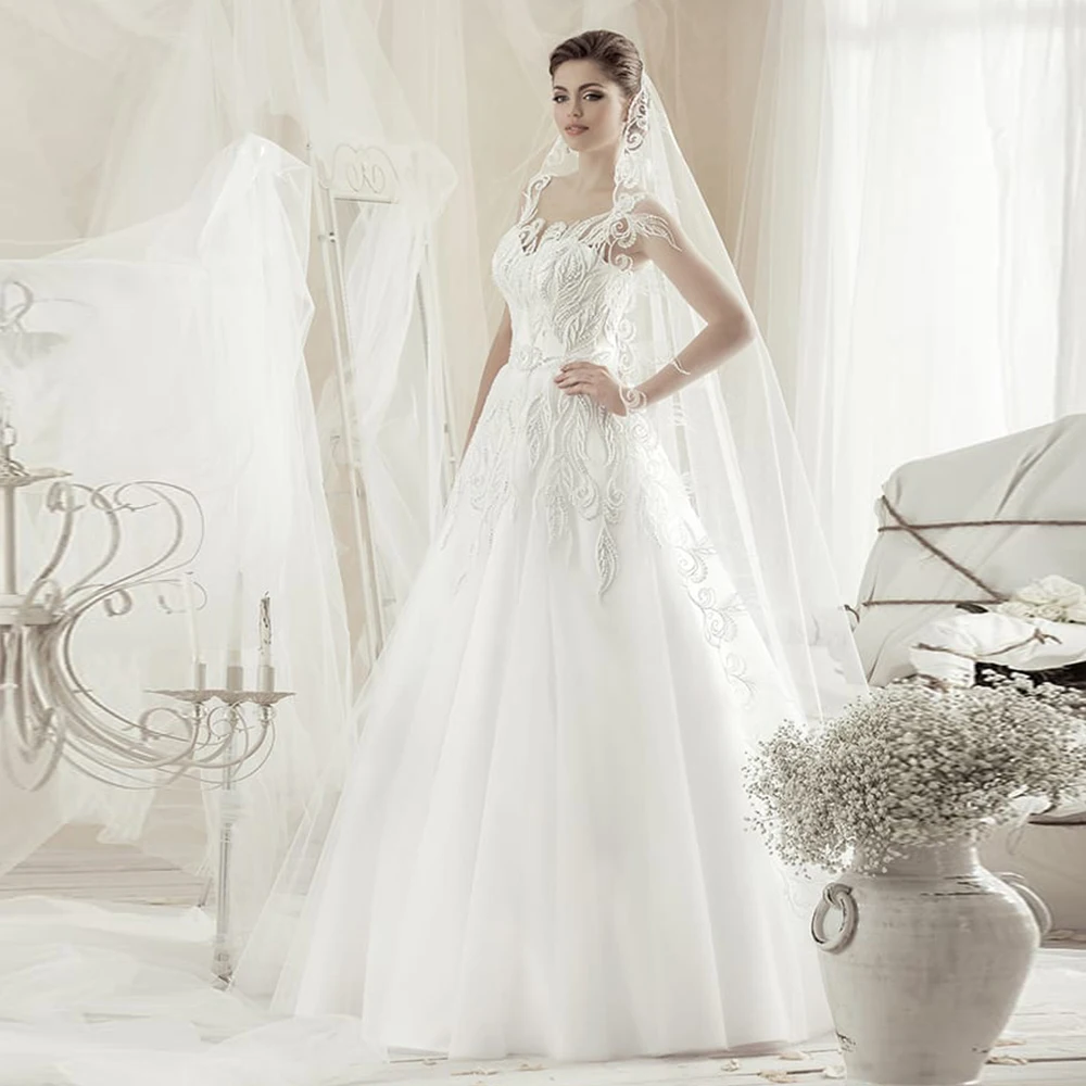 Chiffon White Wedding Dresses Sleeveless with Hobo Spaghetti Strap Sexy V-Neck Bridal A-Line Floor Length Custom Made 2021 Hot
Chiffon White Wedding Dresses Sleeveless with Hobo Spaghetti Strap Sexy V-Neck Bridal A-Line Floor Length Custom Made 2021 Hot