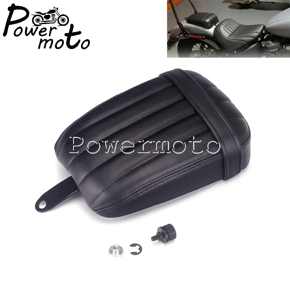 Motorcycle Black PU Seat Saddle Cover For Harley Softail Slim FLSL/Street Bob FXBB Rear Passenger Seat Cushion Pad w/ Brackets
Motorcycle Black PU Seat Saddle Cover For Harley Softail Slim FLSL/Street Bob FXBB Rear Passenger Seat Cushion Pad w/ Brackets