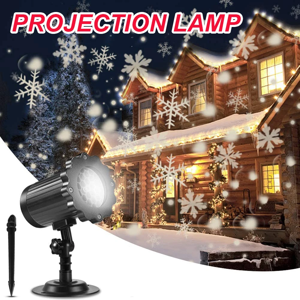LED Christmas Snowflake Projector Rotating Waterproof Angle Adjustable Projection Lamp With Base Xmas Home Party Indoor Decor
LED Christmas Snowflake Projector Rotating Waterproof Angle Adjustable Projection Lamp With Base Xmas Home Party Indoor Decor