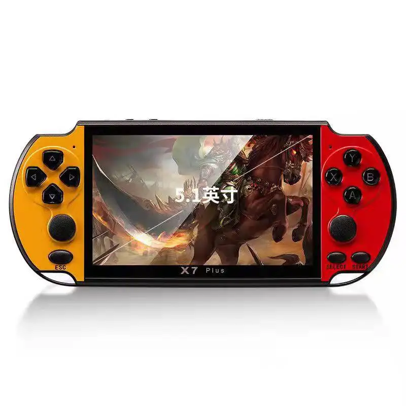 X7 PLUS 5,1-дюймовый игровой автомат PSP ретро мини Аркада FC красный и белый автомат поддерживает аркаду GBA
X7 PLUS 5,1-дюймовый игровой автомат PSP ретро мини Аркада FC красный и белый автомат поддерживает аркаду GBA