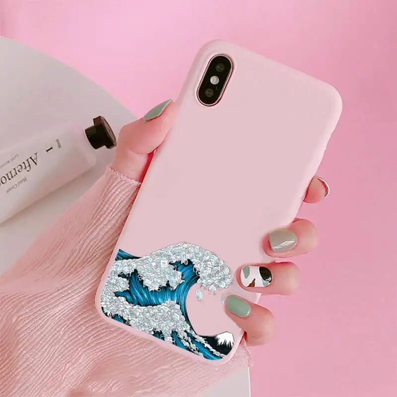 Japanese style The Big Wave of kanagawa Phone Case Candy Color for iPhone 6 7 8 11 12 s mini pro X XS XR MAX Plus
Japanese style The Big Wave of kanagawa Phone Case Candy Color for iPhone 6 7 8 11 12 s mini pro X XS XR MAX Plus