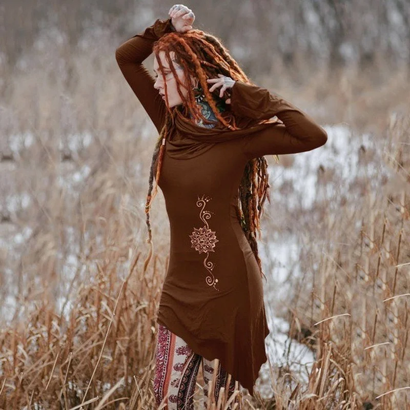 WEPBEL Vintage Long Sleeve Mini Dress Festival Dress Big Hoodie Hippie Slim Dress Victorian Organic Cotton Jersey Fairy Dress
WEPBEL Vintage Long Sleeve Mini Dress Festival Dress Big Hoodie Hippie Slim Dress Victorian Organic Cotton Jersey Fairy Dress