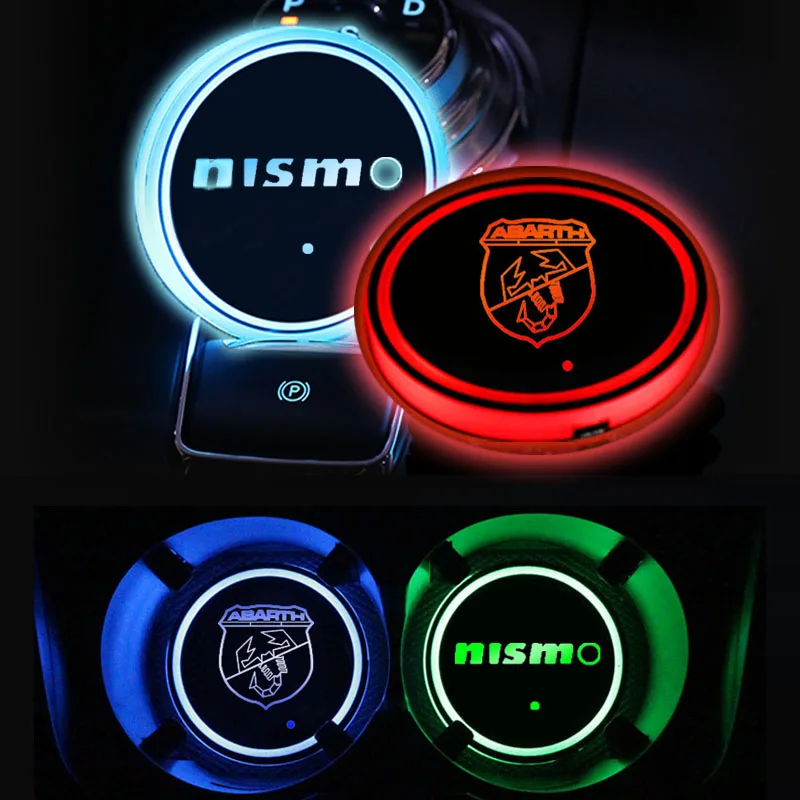 7Colors LED Car Coasters Non-slip water coaster car interior For Nisom Nissans Tiida Teana Skyline Juke X-trail Almera Qashqai
7Colors LED Car Coasters Non-slip water coaster car interior For Nisom Nissans Tiida Teana Skyline Juke X-trail Almera Qashqai