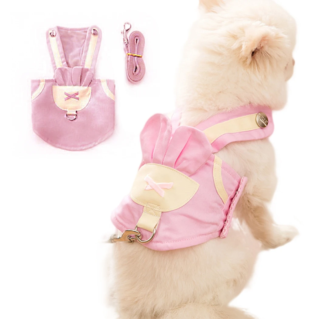 Cute Dog Leash Harness Set Escape Proof Choke Free Puppy Walking Leash Pet Harness Adjuestable Collars Pet Accessories
Cute Dog Leash Harness Set Escape Proof Choke Free Puppy Walking Leash Pet Harness Adjuestable Collars Pet Accessories