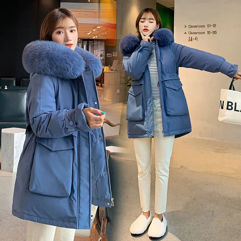 Fur Liner Winter Coats Women Hooded Parkas 2020 Fashion Fur Collar Thicken Warm Winter Women Jacket and Coats Winter Clothes
Fur Liner Winter Coats Women Hooded Parkas 2020 Fashion Fur Collar Thicken Warm Winter Women Jacket and Coats Winter Clothes