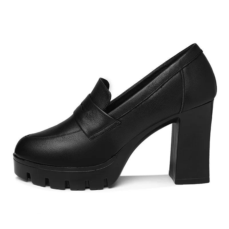 Round Toe Thick Heel Single Shoes Set Foot Solid Color Shoes Women Waterproof Platform Women Shoes
Round Toe Thick Heel Single Shoes Set Foot Solid Color Shoes Women Waterproof Platform Women Shoes