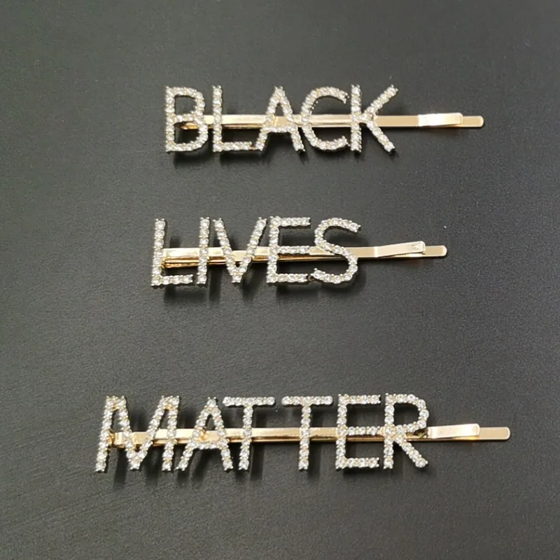 Hairgrip Hairpins Shiny Accessories Rhinestones Letters Clips Diamond Word Black 3pcs/set Matter
Hairgrip Hairpins Shiny Accessories Rhinestones Letters Clips Diamond Word Black 3pcs/set Matter