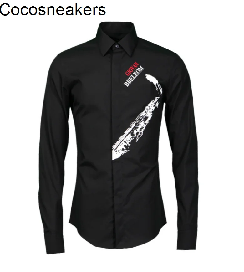 Autumn and winter 2021 Hanlin train Feng Shui ink printing long sleeve fashion brand men's shirt
Autumn and winter 2021 Hanlin train Feng Shui ink printing long sleeve fashion brand men's shirt