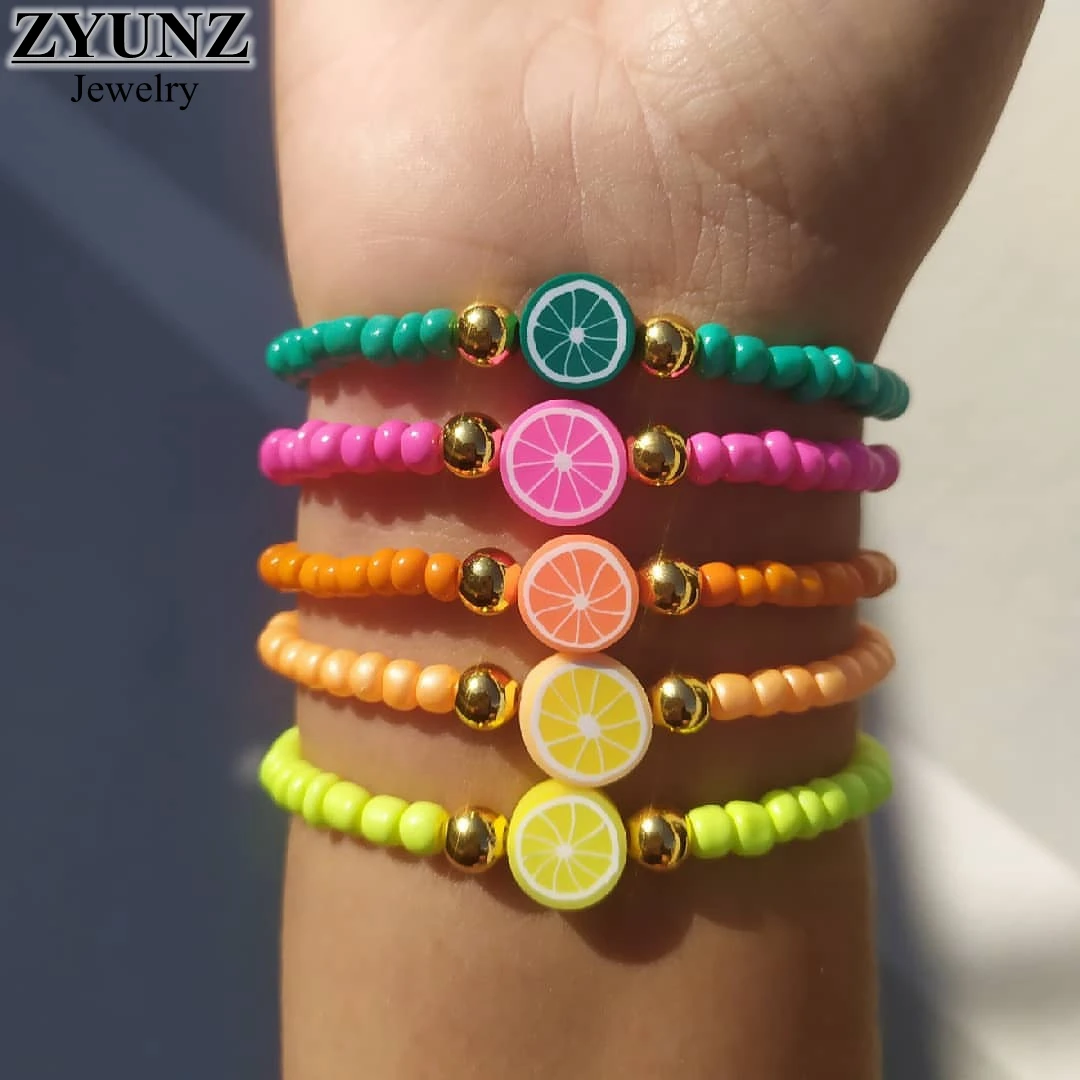 10PCS, Summer Jewelry 2021 Fruit Bracelet Polymer Clay Bracelets For Women Beaded Bracelets
10PCS, Summer Jewelry 2021 Fruit Bracelet Polymer Clay Bracelets For Women Beaded Bracelets