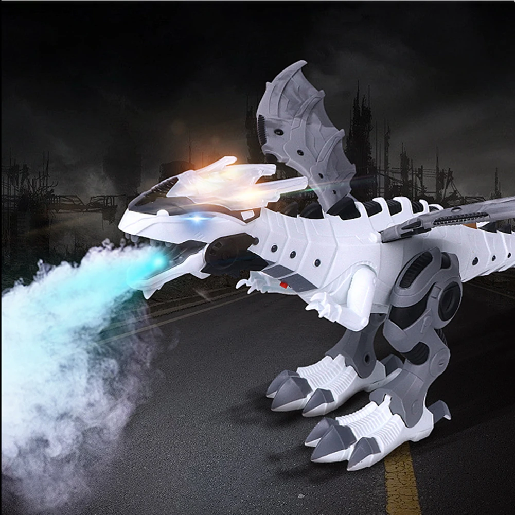 Large Spray Mechanical Dinosaurs With Wing Cartoon Electronic Walking Animal Model Dinosaurio juguete Robot Pterosaurs Kids Toys
Large Spray Mechanical Dinosaurs With Wing Cartoon Electronic Walking Animal Model Dinosaurio juguete Robot Pterosaurs Kids Toys