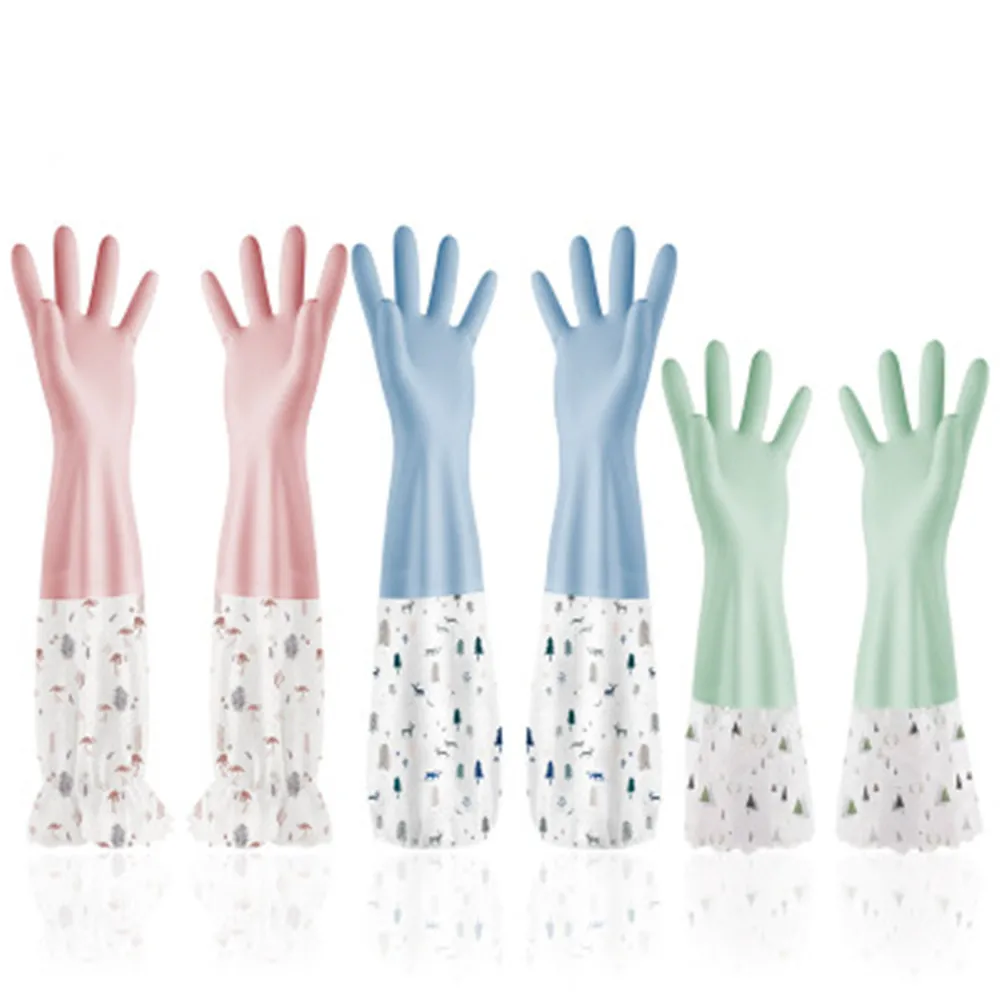Long Sleeve Wash Dishes Household Cleaning Gloves Kitchen Waterproof Dishwashing Gloves Rubber Bands Gloves
Long Sleeve Wash Dishes Household Cleaning Gloves Kitchen Waterproof Dishwashing Gloves Rubber Bands Gloves