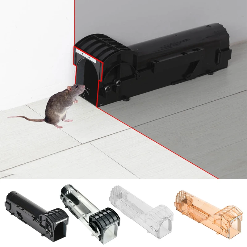 Smart Self-locking Mousetrap Safe Firm Transparent Household Mouse Catcher Plastic Reusable Humane Indoor Outdoor Rat Trap
Smart Self-locking Mousetrap Safe Firm Transparent Household Mouse Catcher Plastic Reusable Humane Indoor Outdoor Rat Trap