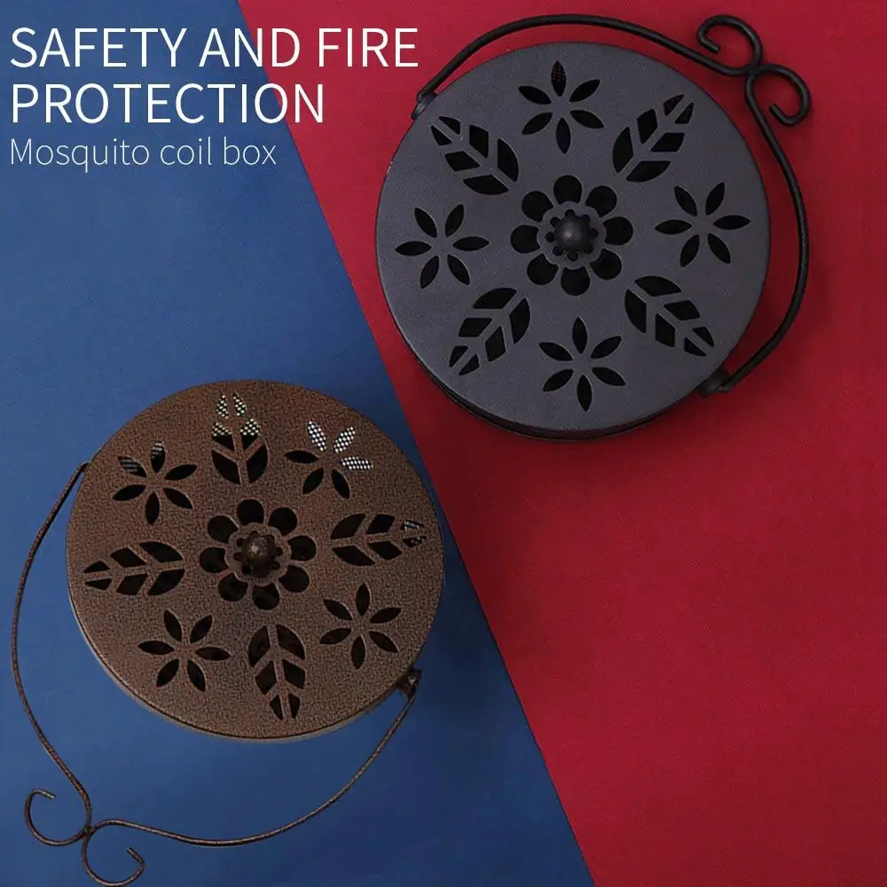 Round Alloy Traps Mosquito Coils Plate Sandalwood Coil Holder Durable Protable Toilets Living Rooms Mosquito Coils Tray Fly Bug
Round Alloy Traps Mosquito Coils Plate Sandalwood Coil Holder Durable Protable Toilets Living Rooms Mosquito Coils Tray Fly Bug
