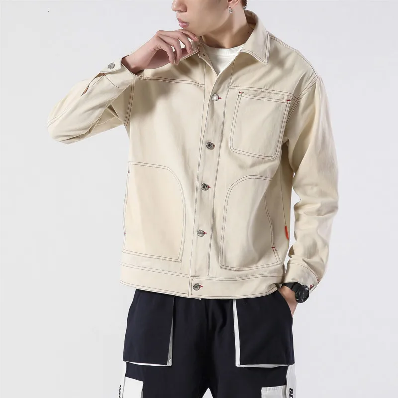 SOUL OF TIGER European Designer Spring Fashion Streetwear Male Vinatge Loose Solid Jackets Mens Casual Coats Oversized Clothing
SOUL OF TIGER European Designer Spring Fashion Streetwear Male Vinatge Loose Solid Jackets Mens Casual Coats Oversized Clothing