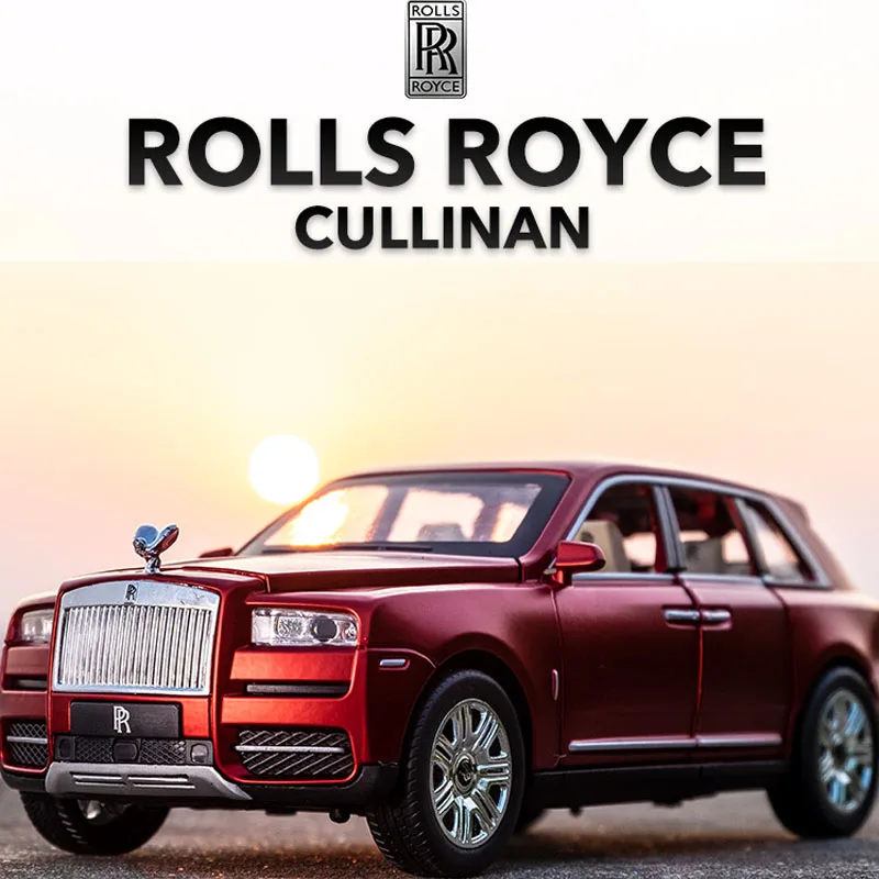 1:24 Simulation Rolls Royce Cullinan Alloy Car Model Large Pull Back Car Children's Gift Toy Car Simulation Car Model Collection
1:24 Simulation Rolls Royce Cullinan Alloy Car Model Large Pull Back Car Children's Gift Toy Car Simulation Car Model Collection