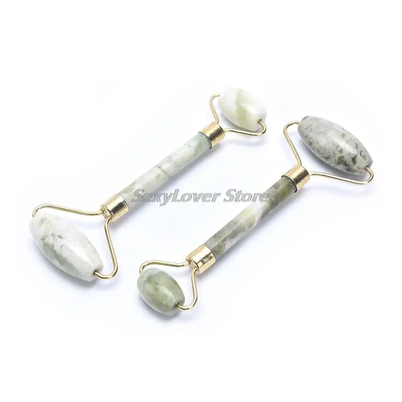 Face Double Head Massage Roller Natural Jade Stone Slimming Facial Lift Hands Body Skin Care Tools Massage Tools
Face Double Head Massage Roller Natural Jade Stone Slimming Facial Lift Hands Body Skin Care Tools Massage Tools