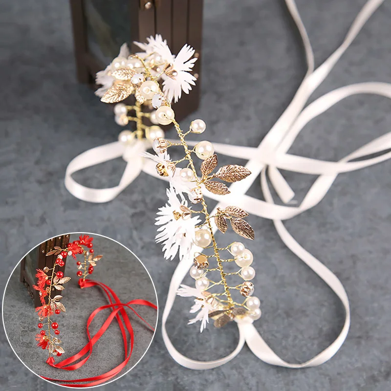 Elegant Pearl Crystal Wedding Hairbands Bridal Flower Hairbands Vintage Wedding Headpiece Part Hair Jewelry Hair Accessories
Elegant Pearl Crystal Wedding Hairbands Bridal Flower Hairbands Vintage Wedding Headpiece Part Hair Jewelry Hair Accessories