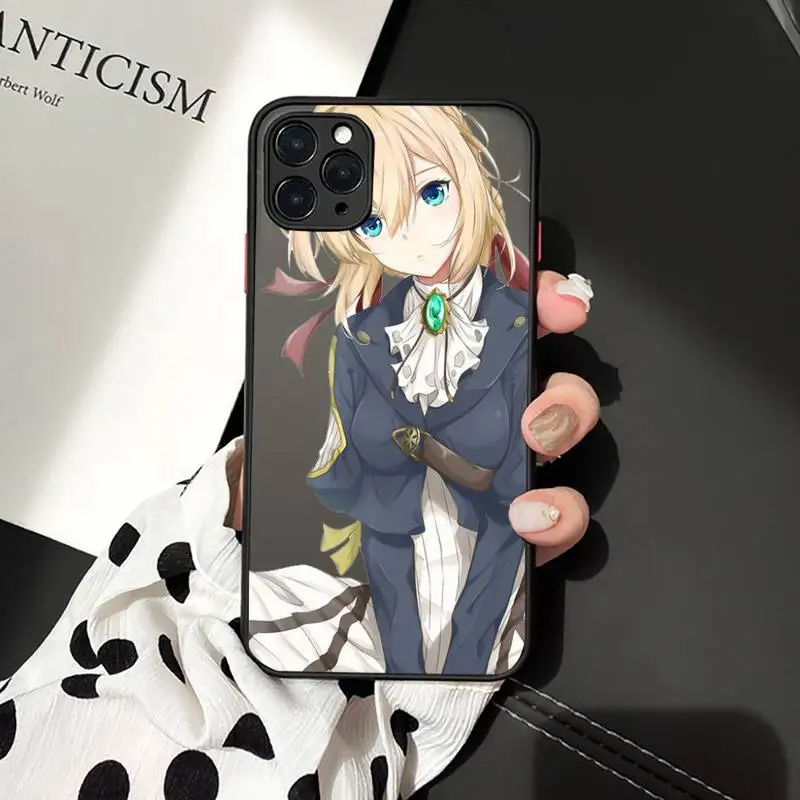 Violet Evergarden Phone Cases Matte Transparent for iPhone 7 8 11 12 s mini pro X XS XR MAX Plus cover funda
Violet Evergarden Phone Cases Matte Transparent for iPhone 7 8 11 12 s mini pro X XS XR MAX Plus cover funda