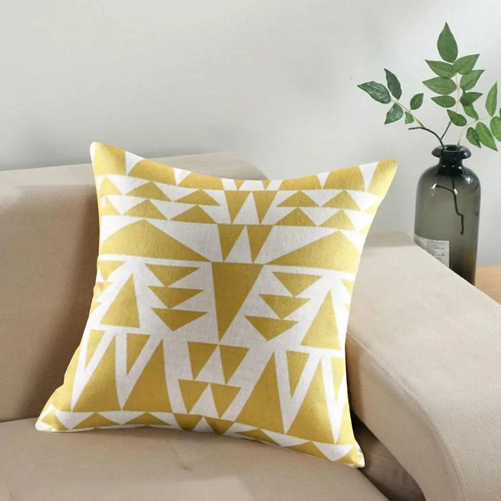 Nordic Pillowcase Yellow Geometric Decorative Cushion Cover Grey Grid Sofa Throw Pillows Car Chair Home Decor Pillow Cover
Nordic Pillowcase Yellow Geometric Decorative Cushion Cover Grey Grid Sofa Throw Pillows Car Chair Home Decor Pillow Cover