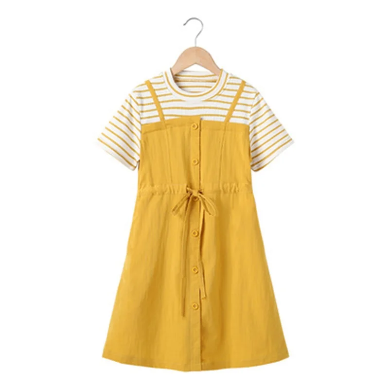 Girls' dress suit summer dress 2021 new middle-aged children's fashion little girl 3-12 years old
Girls' dress suit summer dress 2021 new middle-aged children's fashion little girl 3-12 years old