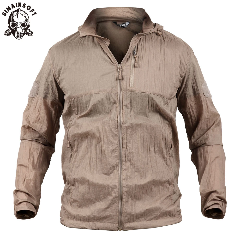 SINAIRSOFT Men Clothes Coat Military bomber men jacket Tactical Outwear Breathable Light Windbreaker Waterproof jackets
SINAIRSOFT Men Clothes Coat Military bomber men jacket Tactical Outwear Breathable Light Windbreaker Waterproof jackets