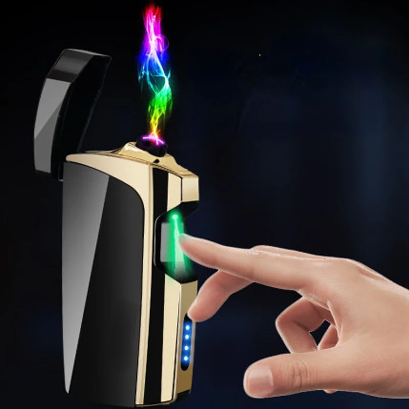 USB rechargeable lighter infrared induction double arc lighter creative USB rechargeable lighter cigarette lighter cool lighter
USB rechargeable lighter infrared induction double arc lighter creative USB rechargeable lighter cigarette lighter cool lighter