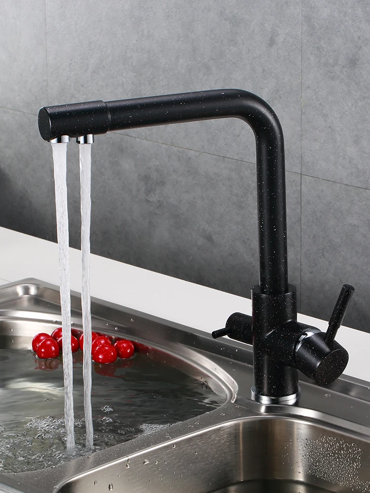Kitchen Faucets Deck Mounted Mixer Tap Filter 360 Rotation Water Purification Features Mixer Tap Crane For Kitchen p4098 Series
Kitchen Faucets Deck Mounted Mixer Tap Filter 360 Rotation Water Purification Features Mixer Tap Crane For Kitchen p4098 Series