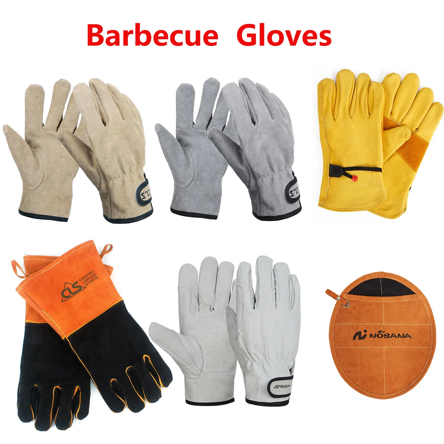 Heat/Fire Resistant Leather Welding Gloves Grill BBQ Glove for Tig Welder/Grilling/Barbecue/Gardening/Oven/Fireplace/Wood Stove
Heat/Fire Resistant Leather Welding Gloves Grill BBQ Glove for Tig Welder/Grilling/Barbecue/Gardening/Oven/Fireplace/Wood Stove