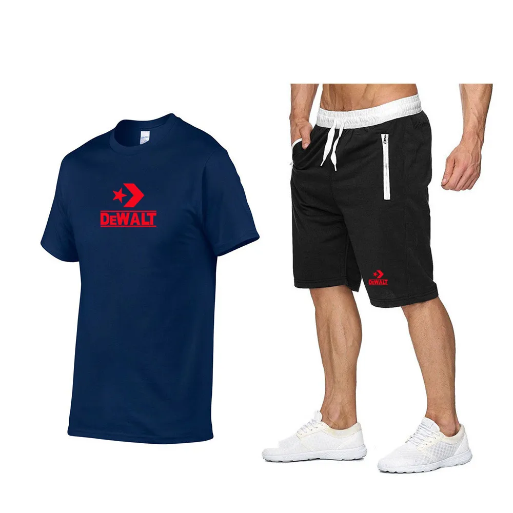 2021 Summer Men's T-shirt Set 2-piece Men's Sportswear Set Basketball Sports Fitness Summer Converse Print Short Sleeve + Pants
2021 Summer Men's T-shirt Set 2-piece Men's Sportswear Set Basketball Sports Fitness Summer Converse Print Short Sleeve + Pants