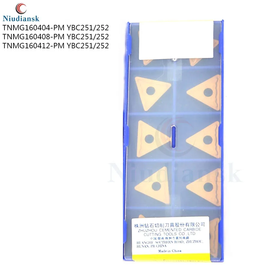 10Pcs TNMG160404-PM YBC251 TNMG160408-PM YBC252 TNMG160412 YBC251 YBC252 External Turning Tool Carbide Inserts CNC Lathe Tools
10Pcs TNMG160404-PM YBC251 TNMG160408-PM YBC252 TNMG160412 YBC251 YBC252 External Turning Tool Carbide Inserts CNC Lathe Tools